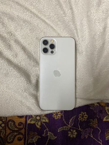 айфон 13 про макс бу цена в бишкеке: IPhone 12 Pro, 128 ГБ, Күмүш