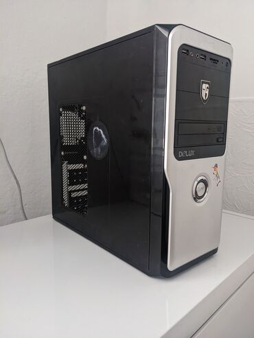 интерактивные панели: ПК корпусу, Колдонулган, Delux, Mini-ATX, түсү - Кара