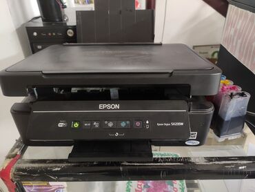 Цветной принтер Epson SX235W, работает исправно проблем