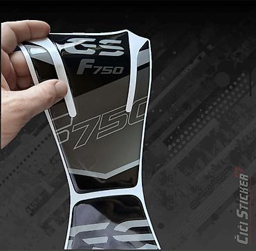 smart multimedija: BMW F750 Tank pad - Stiker za rezervoar- štitnik -2799 3D Tank Pad — 3