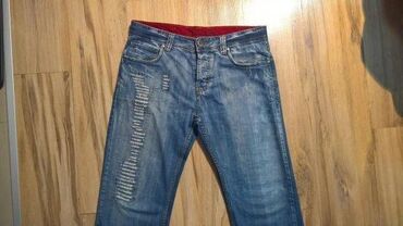 Farmerke: Lepo ocuvane Fishbone farmerice broj 34 Claytone farmerice 48 sirina — 2