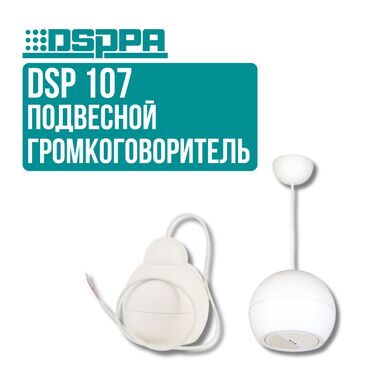 Гитары: Подвесной громкоговоритель DSPPA DSP 107 ✅ Формат «звуковой шар» –