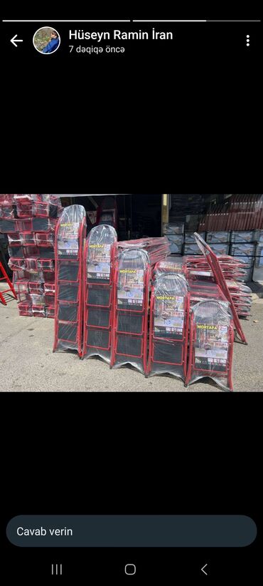 Nərdivanlar: DİQQƏT: Mağaza deyil.Anbar şirkət satışıdır.Hər çeşiddə Nərdivanların — 13