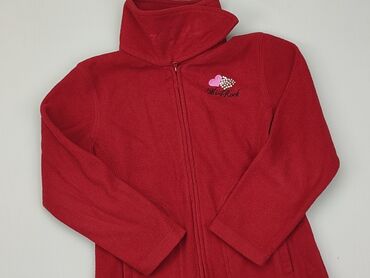 czerwony sweterek niemowlęcy: Bluza, Palomino, 5-6 lat, 110-116 cm, stan - Dobry