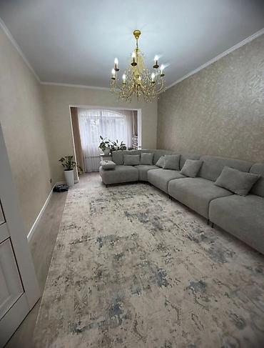 3 бөлмө, 64 м², 12-мкр 106-серия, 6 кабат, Евро оңдоо