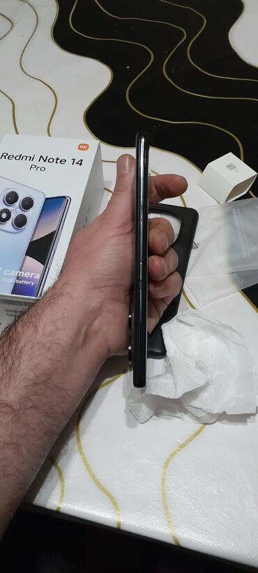 Redmi: Redmi Note 14 Pro, 512 GB, rəng - Qara, Sensor — 4