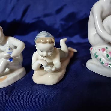 Статуэтки: РЕДКИЕ СТАТУЭТКИ. СССР. ЛФЗ СЧАСТДИВОЕ ДЕТСТВО. - Материал: тонкий — 4