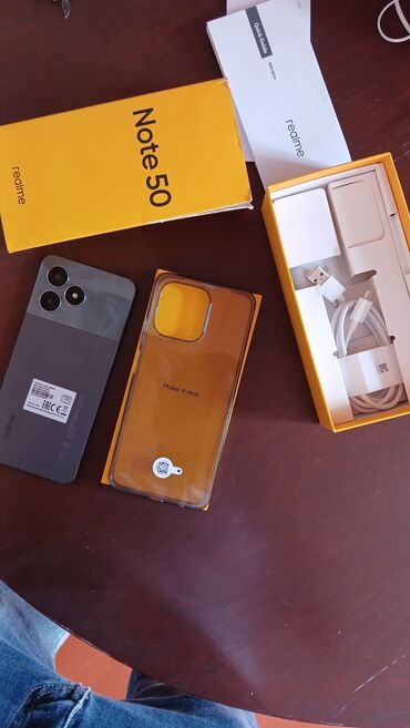 k 50: Realme Note 50, rəng - Boz, İki sim kartlı