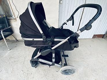 Коляски: Коляска универсальная LUXMOM (шасси + люлька), цвет черный — 1