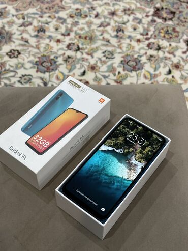 Xiaomi: Xiaomi, Redmi 9A, Новый, 32 ГБ, цвет - Голубой, 2 SIM