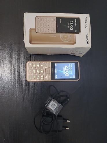nokia sensor: Nokia 130, < 2 GB Memory Capacity, rəng - Qızılı, İki sim kartlı — 2