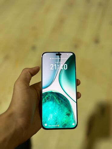 islenmis soyuducu satisi: Honor X8, 256 GB, rəng - Ağ, Barmaq izi