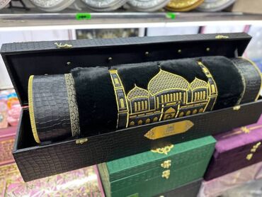 Жайнамазы: Жайнамаз, Новый, Подарочный, цвет - Бежевый, Голубой, Зеленый — 4