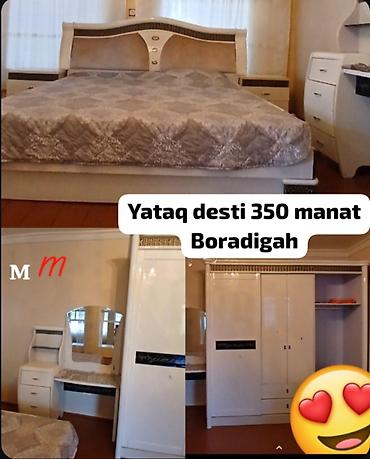 alətlər dəsti: Yataq otağı dəsti – Boradigah Komplekt: - Geniş ikinəfərlik çarpayı — 1