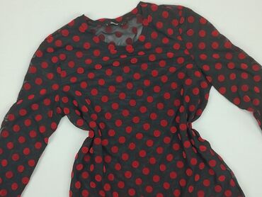 czarne bluzki z koronkowymi rękawami: Blouse, Only, S (EU 36), condition - Very good