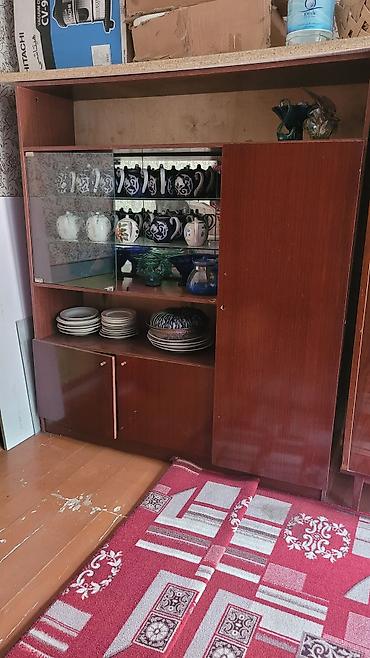 гкафы: Секция для гостиной/стенка советского типа из шлифованной древесной — 2