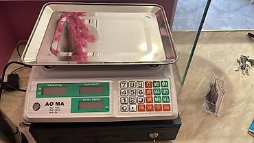 Elektron ticarət tərəzisi – AO MA - Maksimum çəki: 40 kq - Minimum
