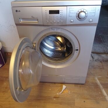 reqemsal tuner: Стиральная машина LG, 5 кг, Автомат, Без сушки