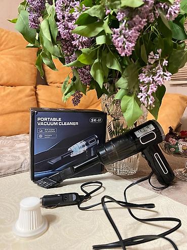 Avtoelektronika: SK-11 Portable Vacuum Cleaner – avtomobil və ev üçün kompakт tozsoran — 1