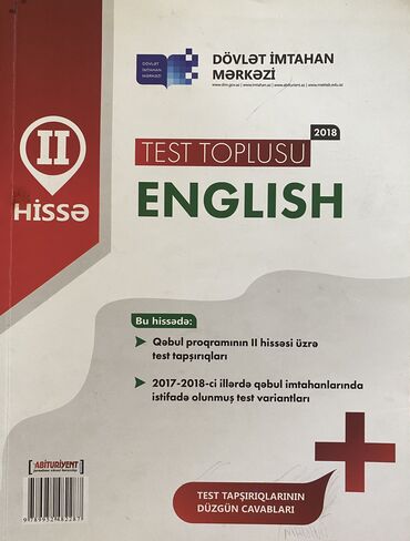 ingilis dili test kitabi: İngilis dili test toplusu 2ci hisse