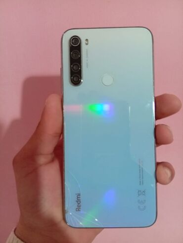 Xiaomi: Xiaomi Redmi Note 8T, 128 GB, rəng - Göy, 
 İki sim kartlı, Barmaq izi, Simsiz şarj