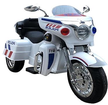 guess sorc: 024563 Motor Harly 12V Beli Električni motor za decu sa policijskim — 1