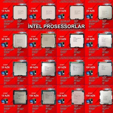 Masaüstü kompüterlər və iş stansiyaları: Prosessor Intel Core i7 Core i7 3-4 GHz, 8 nüvə, İşlənmiş