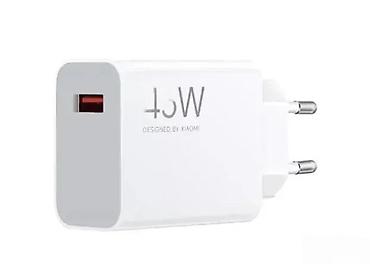 Kablovi za telefone: Xiaomi zidni punjač 27W, EU utikač - Snaga: 27 W - Interfejs: 1x — 3