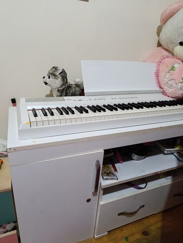 Musiqi mərkəzləri: Yamaha elektron pianino bir Cox funksiyalari var. istifade olunmur