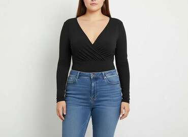 jakie rajstopy do srebrnej sukienki: I Saw it First, Body damskie, rozmiar 6XL