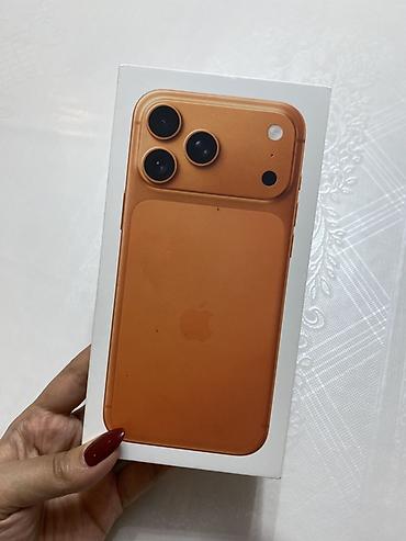 iphone plus: IPhone 17 Pro Max, Новый, 256 ГБ, Оранжевый, Коробка — 1