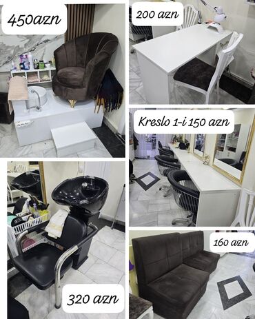 Salon, tibbi mebel dəsti: Salon əşyaları satılır. Salon bağlanıb deyə satılır. Hamısı eyni