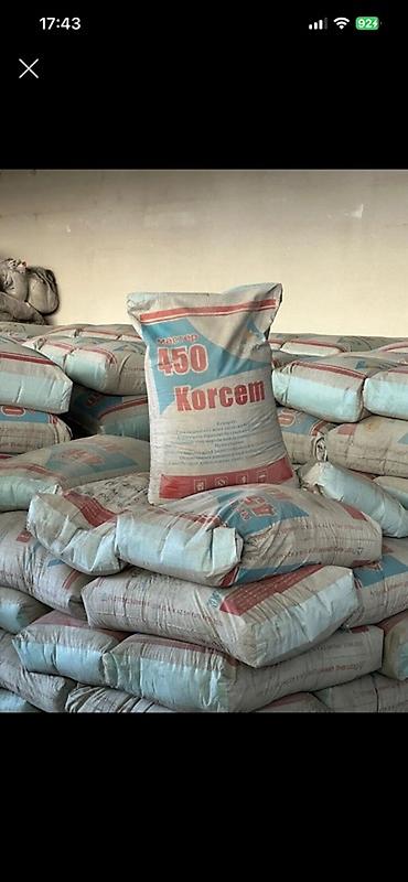 upper intermediate: Korcem цемент, M-450, 50 кг/м³ — 2