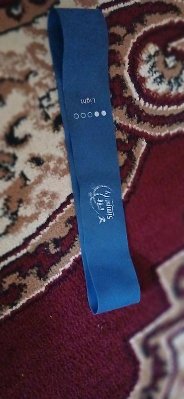 Fit Simplify rezin fitnes lenti – Light (yüngül müqavimət) səviyyəsi