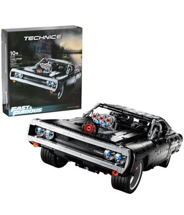 мельхиоровые ложки: Конструктор TECHNICE “Dom’s Dodge Charger” (серия Technic, Fast &
