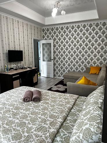 Посуточная аренда квартир: 1 комната, Душевая кабина, Постельное белье, Кондиционер — 1