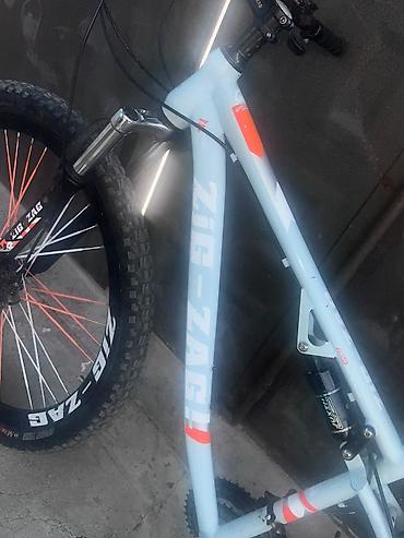 adidas velo: Dağ velosipedi – Zig-Zag - Güclü alüminium tipli karkas, açıq mavi — 9