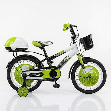 baldini obuca: Dečija bicikla 16'' Fitness Crno – Zelena (Šifra proizvoda: SM-1) — 1