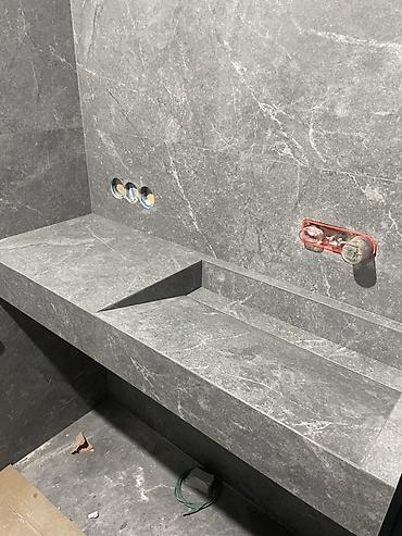 Plitə işləri: Peşəkar kafel və kermo­qranit ustasıyam. Şəkillərdə gördüyünüz işlər — 11