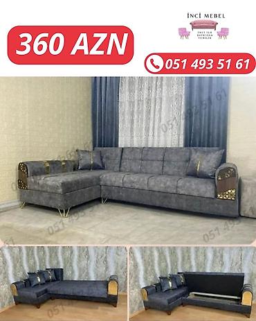 Divanlar: Künc divan, Yeni, Açılan, Bazalı, Parça, Rayonlara çatdırılma — 1