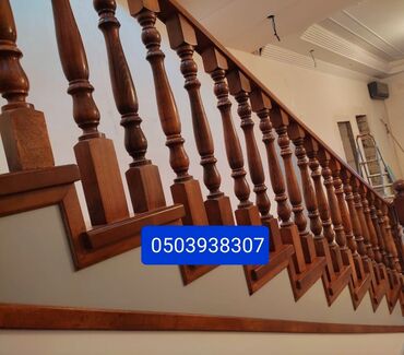 Pilləkən məhəccərləri: Taxta pilləkənlərin sərfəli qiymətdə hazırlanması.Zəmanət var!!! — 2