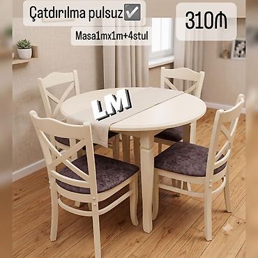 Mdf yumru masa desti Ölçü bağlı 90*90 Şəhər içi çatdırılma pulsuzdur