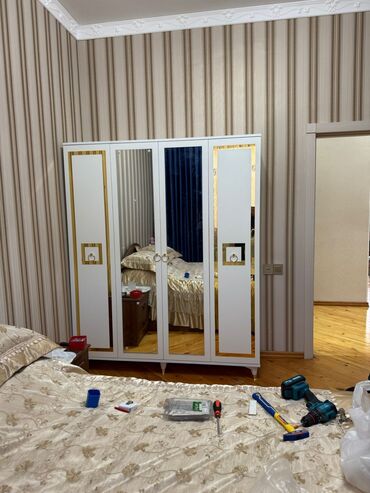 Dolablar: Yeni, Açılan, 4 qapılı Düz dolab, Şifonyer, Azərbaycan — 8