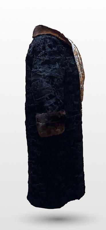 шубы каракуль: Шуба, Каракуль, Длинная модель, L, XL, 2XL — 2