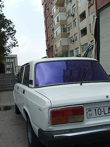 turbo az 4 goz: Lada 2107 sedan - Kuzov: ağ rəng, 4 qapı - Salon: arxa şüşə bənövşəyi — 3