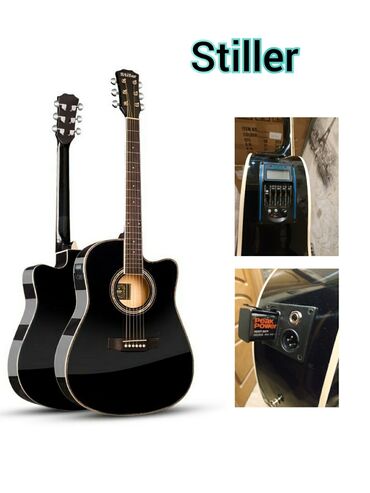 струна гитары: Электро-акустические, активные, анкерные гитары "Stiller", 41го