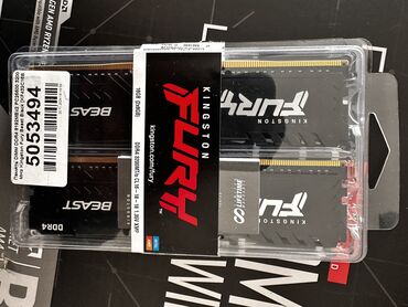 ddr3 1333 2gb: Оперативдик эс-тутум, Колдонулган, Kingston Fury, 16 ГБ, DDR4, 3200 МГц, ПК үчүн