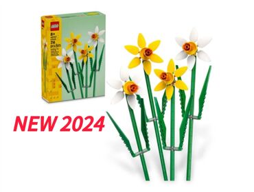 канструктор детский: Lego Flowers 40747 Нарциссы 💮,216 деталей 🩷 рекомендованный возраст