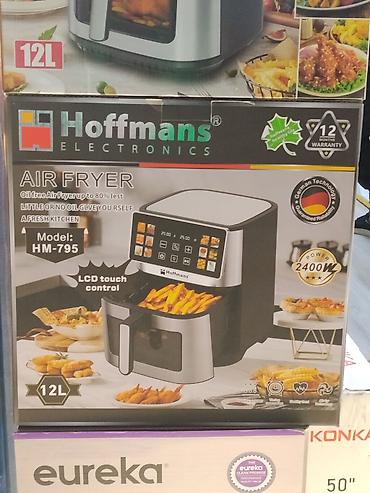 Аэрогрили: Аэрофритюрница Hoffmans Electronics HM-795 - Объем: 12 литров - — 1