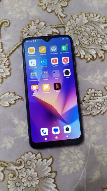 Redmi: Redmi, Redmi Note 8, Б/у, 64 ГБ, цвет - Синий, 2 SIM
